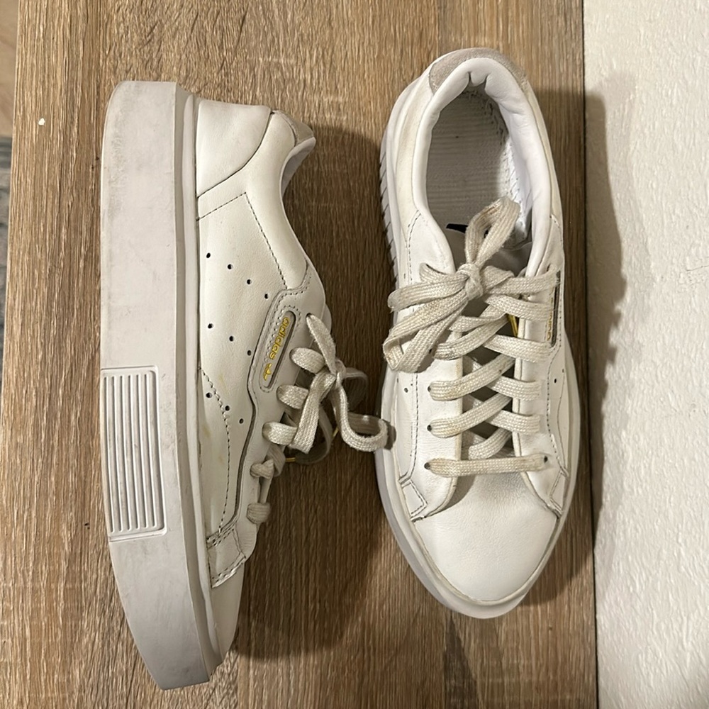Adidas platform shoes *missing insoles*